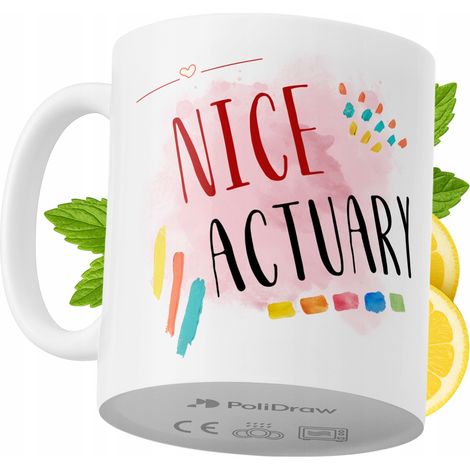 Lustige Kaffeetasse mit witzigem Textdesign für Aktuare – ideal für Geburtstage, Namenstage und Feiertage. Hochwertige Tasse für besondere Anlässe, ob im Büro oder zu Hause. Farbe: Weiß, 330 ml. (1/5)
