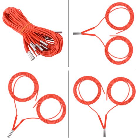 10 Stück/Set 12V 40W Keramik-Heizpatronen-Heizrohr für 3D-Drucker (1/5)