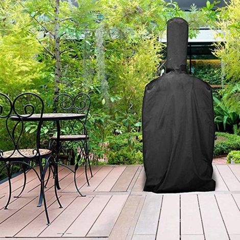 Housse Pour Four À Pizza Extérieur Imperméable 170x65x55 cm, Tissu Oxford 210D/420D, Protection Anti-UV Anti-Poussière Noir (1/5)
