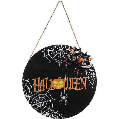 1 étiquette suspendue pour décorations d'Halloween
