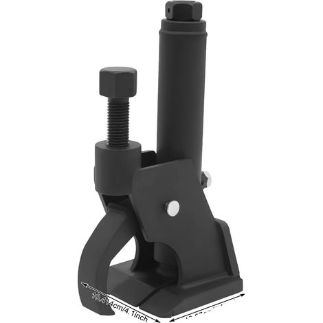 Smontagomme manuale, compatibile con vari veicoli, struttura resistente, colore nero. (1/2)