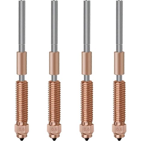 Verbesserte Düse für K1 Max K1C -3 V3 3D-Drucker Hotend 0,6 mm