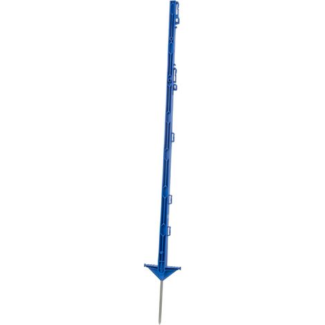 Paletto in plastica blu altezza 105