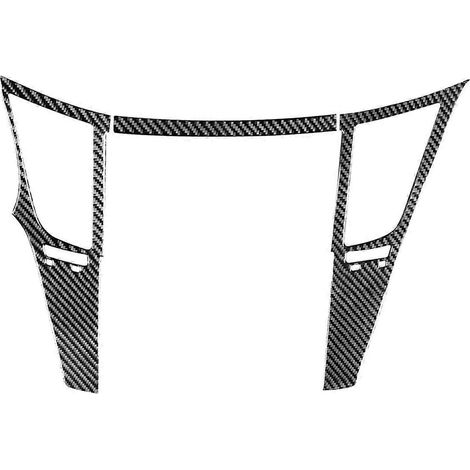 Kit de garniture de couvercle de grille d'aération de console centrale, autocollant, accessoires intérieurs pour conduite à gauche (LHD) (1/5)