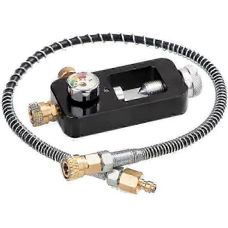 Kit adaptateur pour bouteilles de plongée sous-marine, adaptateur pour bouteille d'oxygène, accessoire de plongée extérieure avec pressurisation P20250110272 (1/5)