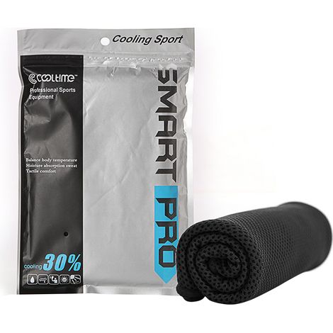 Serviette Rafraîchissante - Tissu Sensible au Froid - 30 x 100 cm - Pour Sport et Activités Physiques - 1 Pièce (1/5)