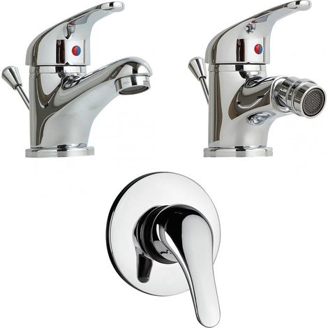 Badarmaturen Für Waschtisch, Bidet Und Unterputz-Dusche  Enter