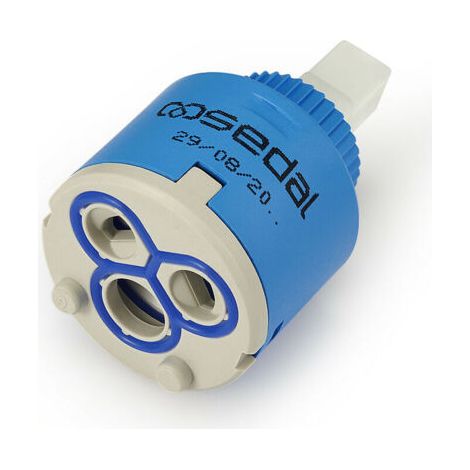 Cartouche de robinet en Céramique pour Mitigeur Valve Remplacement 35MM (1/4)