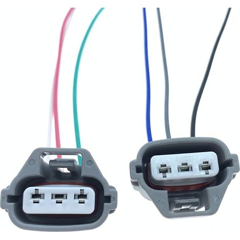 Convient aux douilles de feux arrière et de feux stop, aux connecteurs d'ampoules, aux têtes de lampe et aux connecteurs de douilles d'ampoules des Hino 300 -- JB2102-3P