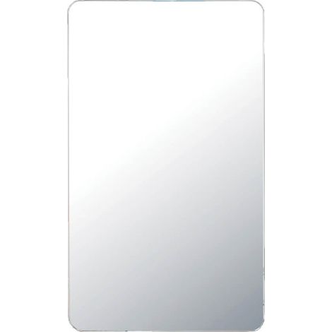 Specchio Contenitore Anta Destra 50x13x85 cm 2 Ripiani in Nobilitato Montegrappa Bianco (1/3)