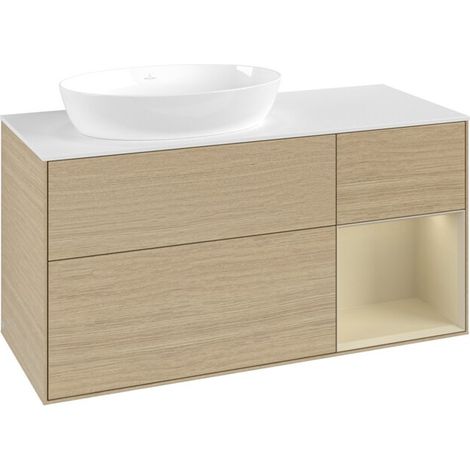 Villeroy & Boch FA51HJPC Meuble sous-lavabo Finion FA5 (1/3)