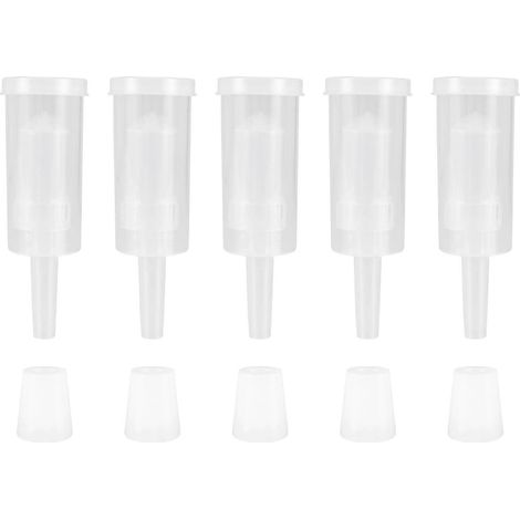 Lot de 5 soupapes d'étanchéité d'échappement avec bouchon anti-retour en caoutchouc pour la vinification. (1/5)