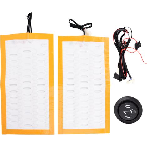 GARRYFIZH Coussin chauffant siège 12V universel pour ATV/UTV (1/5)