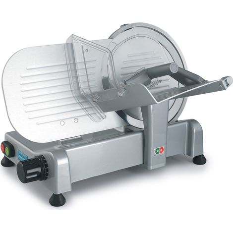 Affettatrice elettrica "Professionale" per carni salumi e formaggi in alluminio -Ø 195 mm (1/5)