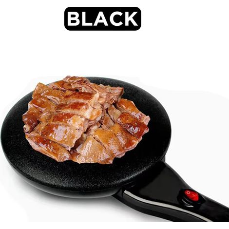 (Noir, 220 V) Crêpière électrique, appareil à pizza, poêle antiadhésive, appareil à gâteaux (1/5)