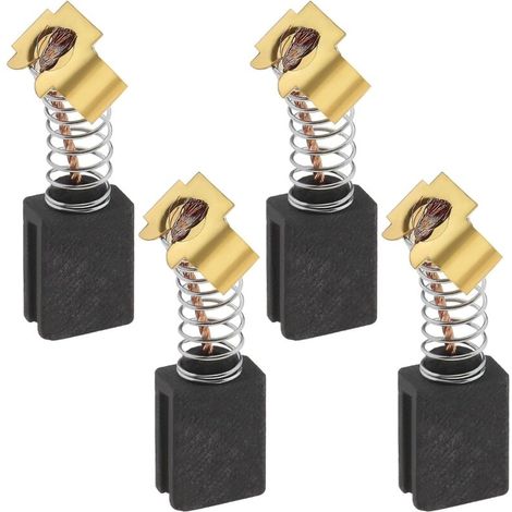 EMSea 4pcs Motor Carbon Brushes Replacement Compatible with Makita 195007-0 CB-406 CB-407 Power Tool Accessories Jigsaw Rotary Drill