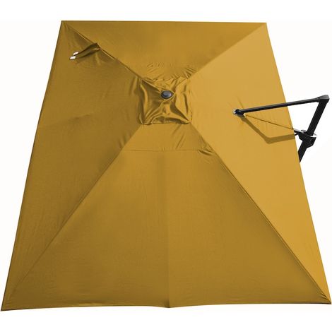 PROLOISIRS Toile Parasol Mat Déporté NH 3x4/8 Polyester 210gr SD - Curry