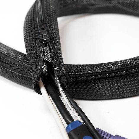 Organizzatore di cavi flessibile LogiLink KAB0046 con cerniera (1/3)