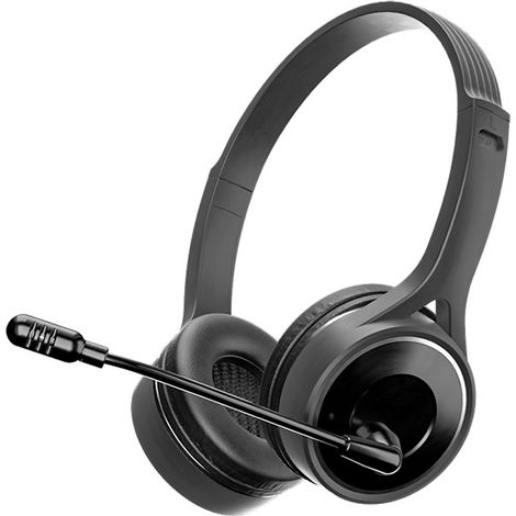COOL Office Auriculares Inalámbrico y alámbrico Diadema Oficina/Centro de llamadas Bluetooth Negro