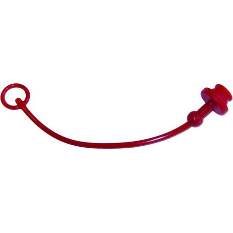 Conector rápido métrico con tapa roja
