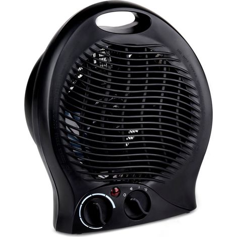 Kinzo Chauffage d'appoint Noir H27xl13xL23cm (1/5)