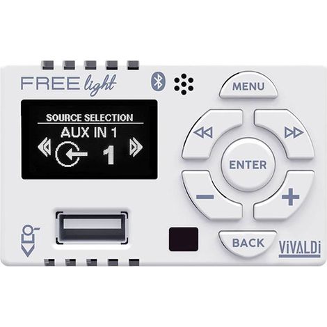 Amplificatore giove vivaldi freelight.w - per 503 con lettore usb e bluetooth (1/2)