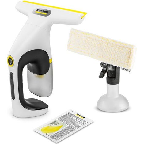 Fensterreiniger WV 1 Compact Care KARCHER - Abzieher 250 mm - Akkulaufzeit 25 min - Reinigt bis zu 70m²
