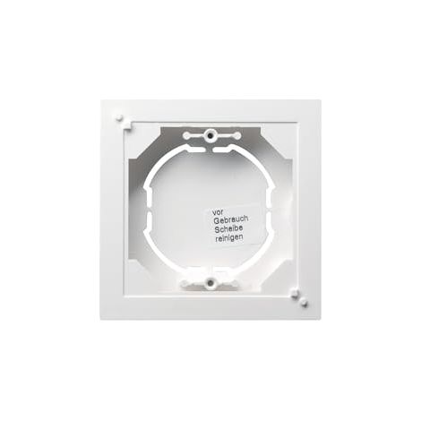 Gira Caja AP 1f plana Standard 55 Blanco puro [021903], 0219 03