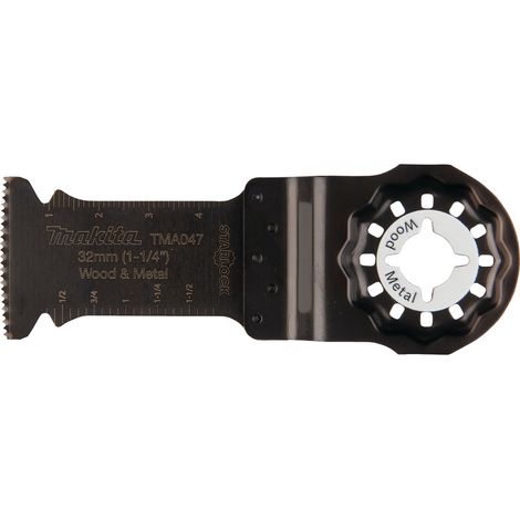 LAME PLONGE BIM STARLOCK 32x50MM BOIS/METAL X25 MAKITA E-25856