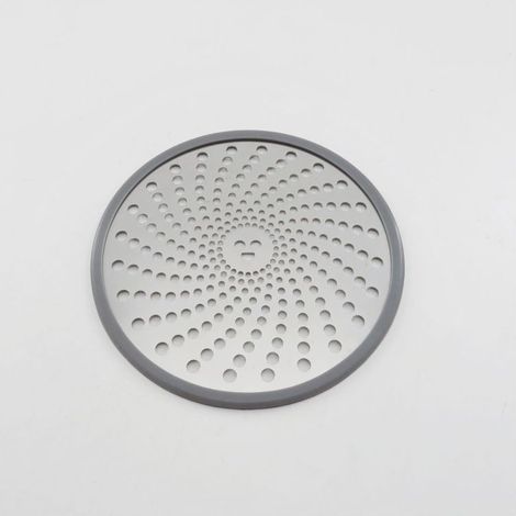 Duschablauf aus Edelstahl mit Haarfänger, Haarfilter, rostfrei, verstopfungsresistent, leicht zu reinigen für Bad, Küche und Badewanne – Silber (1/4)