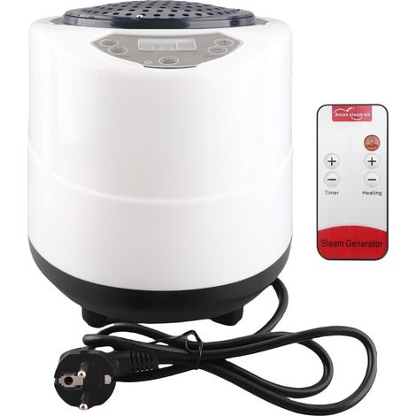 2.8L 1500W PVC Plastic Sauna Generator for Spa Tent Body Therapy Fumigation Machine Home Steam Therapy EU 220V (1/5)