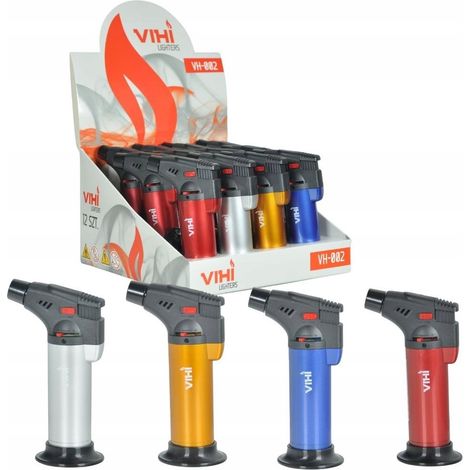 Soplete de gas Weldline vh-001 ignición piezo ajuste llama (1/3)