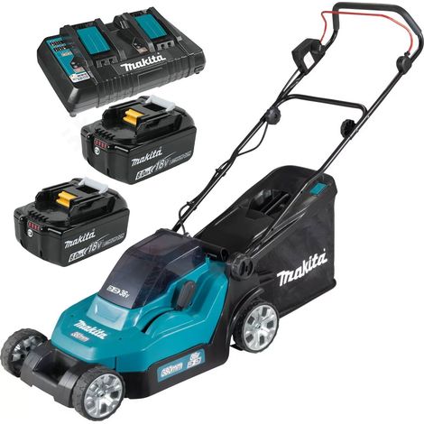 Makita DLM382 18v / 36v LXT Cordless Lithium Battery Lawn Mower 2 x 6.0ah (1/4)