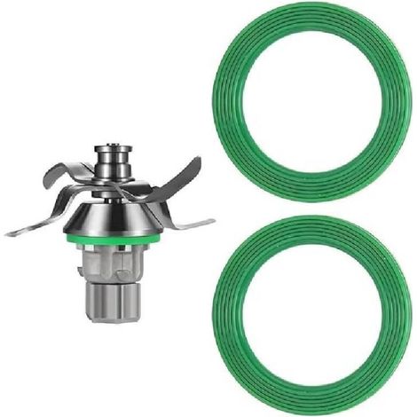 2 Pièces Bague d'étanchéité pour couteaux tm5/tm6 Bagues d'étanchéité pour couteaux mixeur Vorwerk Thermomix TM5 TM 6, joints en silicone (1/5)