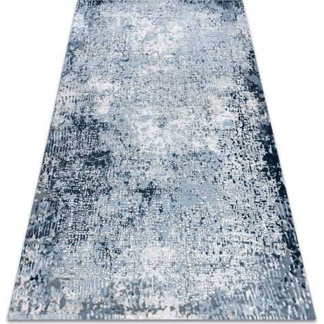 Alfombra UNION 4079 Rayas gris / crema Franjas Bereber Marroquí Shaggy grey 140x190 cm (1/5)