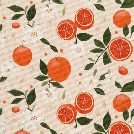Tela decorativa para exteriores Oxford - Motivo frutal  DX6539 (1/5)