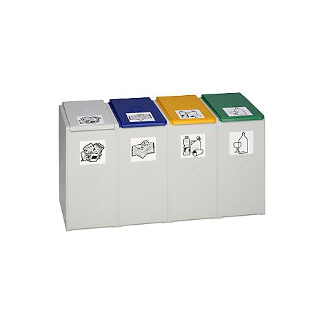 VAR Contenitore per la raccolta differenziata in plastica (1/4)