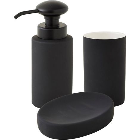 Set salle de bain uni 3 pièces céramique (1/5)