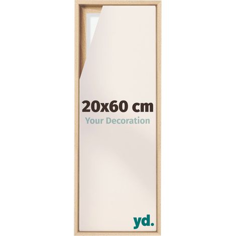 Your Decoration - Cadre flottant - Hetre - Cadre en caisse américaine pour toile sur chassis - MDF - Lyon (1/5)