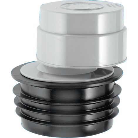 McAlpine VP50P Ventapipe 50 Air Admittance Valve with dual fit synthetic rubber finger seal outlet for 3"/75mm or 4"/110mm soil pipe (1/4)