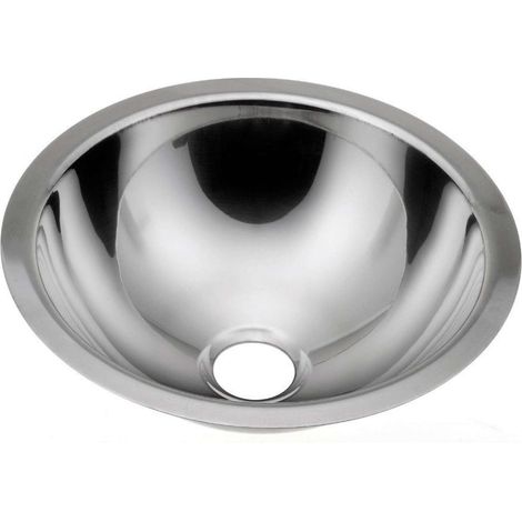 Sapho - Einbauwaschtisch, Durchmesser 31 cm, Edelstahl 13028.B (1/4)