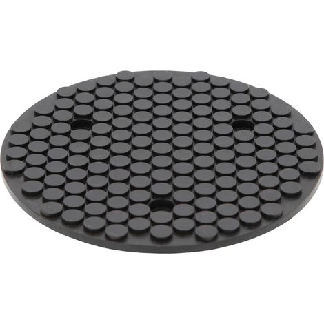 Piastra gomma ks tools 160.0588 antiscivolo robusta 17 cm