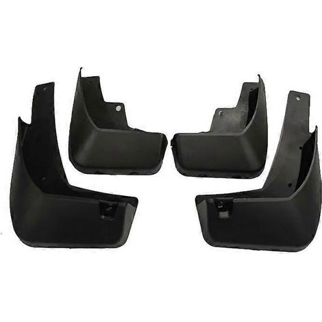 Garde-boue pour Aeolus AX7 2015-2019 : bavettes avant et arrière (4 pièces), protections d'ailes et de passages de roue, accessoires auto – Gris foncé (1/5)