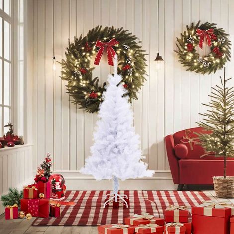 Albero di Natale  Albero natalizio  Albero festivo Artificiale con Supporto 150 cm 380 Rami (1/5)