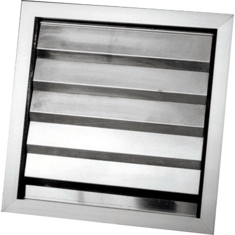 Volets de surpression aluminium, D 900 x 900 mm S&P (UNELVENT) 870381