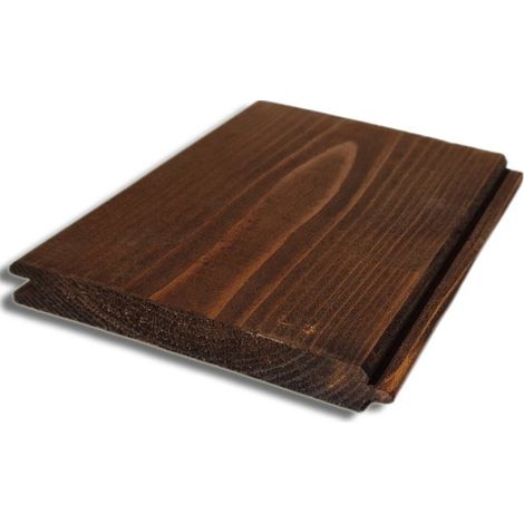 Perline in Legno di Abete da 200x15x2 cm, Multipack 6x, Teak (1/2)