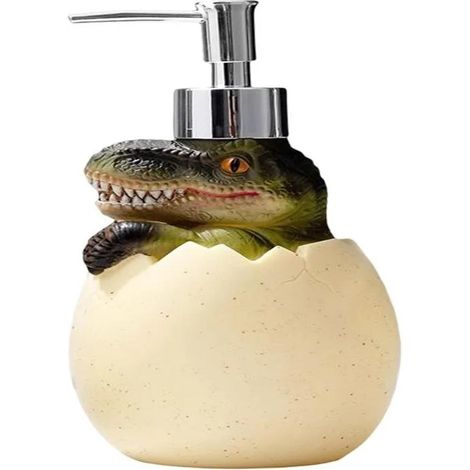 Filiyano-Distributeur de savon à motifs d'animaux, 560 ml, flacon rechargeable pour salle de bain et cuisine (1/5)