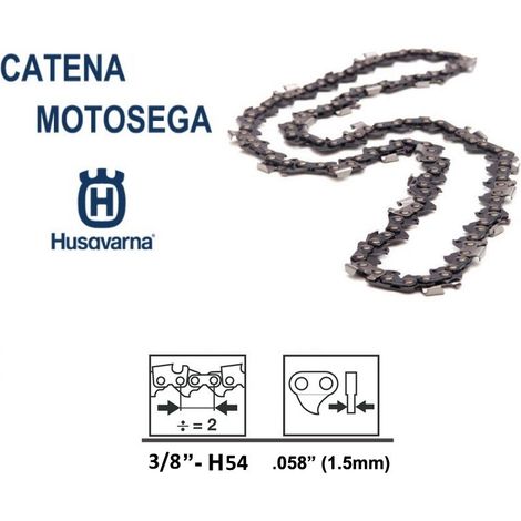 Catena motosega Husqvarna - H54 - 73DP - 3/8 1,5 mm Maglie: 60