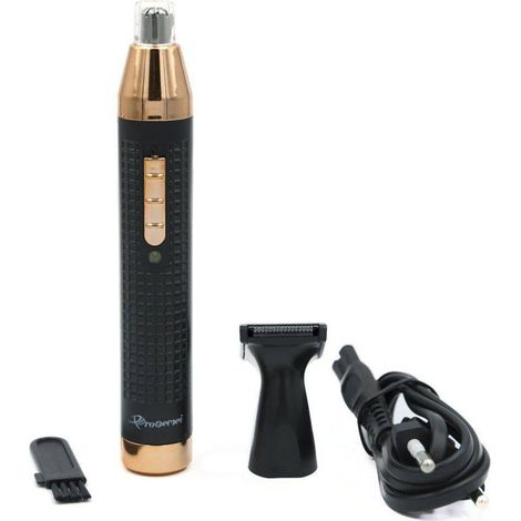 Trade Shop - 2-in-1-Akku-Trimmer für Bart, Nase, Ohren, Haare, GM-3120 - (1/5)