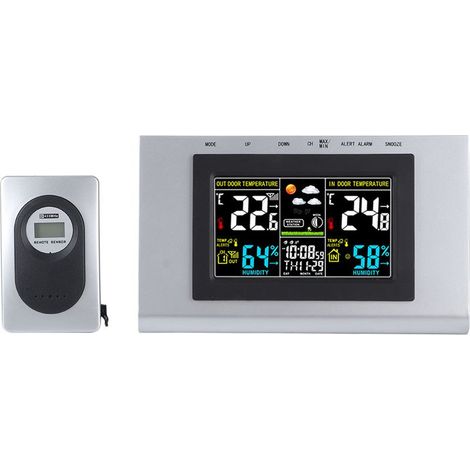 TS H127G Thermomètre numérique Hygromètre Température Humidité Tester Calendar Affichage (1/5)